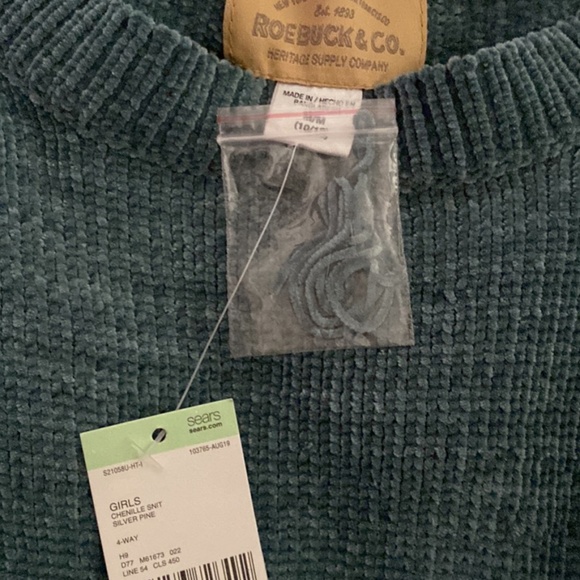New Roebuck & Co Chenille Sweater - Picture 3 of 3